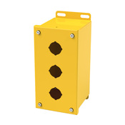 Корпус кнопки: 8 x 4 x 5 дюймов, настенное крепление, углеродистая сталь (PN# SCE-3PBX-RAL1018)