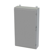 Корпус: 42 x 24 x 8 дюймов, настенное крепление, углеродистая сталь (PN# SCE-42H2408LP)