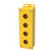 Корпус кнопки: 11 x 4 x 3 дюйма, настенное крепление, углеродистая сталь (PN# SCE-4PB-RAL1018)