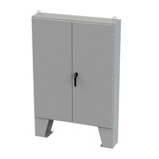 Корпус: 60 x 48 x 10 дюймов, напольное крепление, углеродистая сталь (PN# SCE-604810LP)