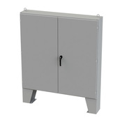 Корпус: 60 x 60 x 10 дюймов, напольное крепление, углеродистая сталь (PN# SCE-606010LP)