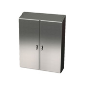 Корпус: 60 x 48 x 12 дюймов, отдельно стоящий, нержавеющая сталь 316L (PN# SCE-60EL4812SS6ST)