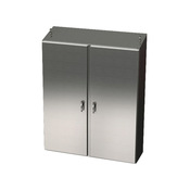 Корпус: 60 x 48 x 12 дюймов, отдельно стоящий, нержавеющая сталь 304 (PN# SCE-60EL4812SSST)