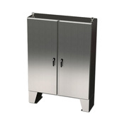 Корпус: 60 x 48 x 18 дюймов, напольное крепление, нержавеющая сталь 316L (PN# SCE-60EL4818SS6LPPL)