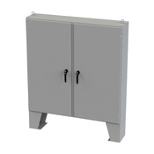 Корпус: 60 x 60 x 12 дюймов, напольное крепление, углеродистая сталь (PN# SCE-60EL6012LPPL)