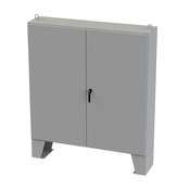 Корпус: 72 x 72 x 16 дюймов, напольное крепление, углеродистая сталь (PN# SCE-727216ULP)