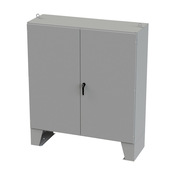 Корпус: 72 x 72 x 24 дюйма, напольное крепление, углеродистая сталь (PN# SCE-727224ULP)