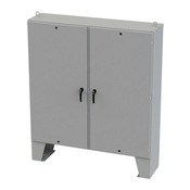 Корпус: 72 x 72 x 18 дюймов, напольное крепление, углеродистая сталь (PN# SCE-72EL7218LPPL)