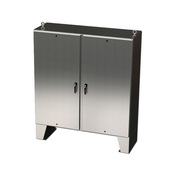 Корпус: 72 x 72 x 24 дюйма, напольное крепление, нержавеющая сталь 316L (PN# SCE-72EL7224SS6LPPL)