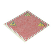 Предупреждающая этикетка Saginaw Orange: 5 шт/уп (PN# SCE-OCL12)