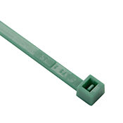 Кабельная стяжка: 100 шт/уп, длина 7,87 дюйма, зеленая, нейлоновая (PN# SEL.12.223)