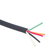 гибкий переносной шнур: 12 AWG, нарезанный по длине (PN# SEOOW-12-5BK-1)
