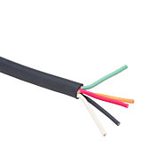 гибкий переносной шнур: 16 AWG, нарезанный по длине (PN# SEOOW-16-5BK-1)