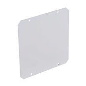 Мертвая передняя панель: 5,93 x 5,93 дюйма, 1/16 дюйма, углеродистая сталь (PN# SFPK66-IMP-P604)