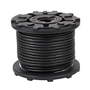 Type SJOOW Flexible Portable Cord: 16 AWG, 100ft reel (PN# SJOOW-16-2BK100)