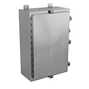 Корпус: 24 x 16 x 8 дюймов, настенное крепление, нержавеющая сталь 304 (PN# SSN4241608)