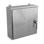 Корпус: 24 x 24 x 8 дюймов, настенное крепление, нержавеющая сталь 304 (PN# SSN42424083PT)