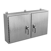 Корпус: 24 x 42 x 8 дюймов, настенное крепление, нержавеющая сталь 304 (PN# SSN4244208WF3PT)