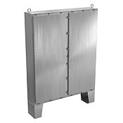 Корпус: 74 x 60 x 12 дюймов, напольное крепление, нержавеющая сталь 304 (PN# SSN4D746012)