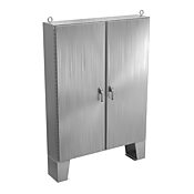 Корпус: 74 x 60 x 12 дюймов, напольное крепление, нержавеющая сталь 316L (PN# SSN4D7460123PTA)