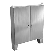 Корпус: 74 x 72 x 12 дюймов, напольное крепление, нержавеющая сталь 316L (PN# SSN4D7472123PTA)