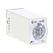 Таймер реле с задержкой включения: выбираемый диапазон времени от 0,4 до 5 секунд (PN# ST7P-2A15S-ADC)