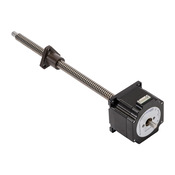 Линейный привод шагового двигателя: рама NEMA 23, длина ходового винта 9 дюймов (PN # STP-LE23-1H09ADJ)