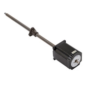 Stepper Motor Linear Actuator: NEMA 23 frame, 12in lead screw length (PN# STP-LE23-3H12ADJ)