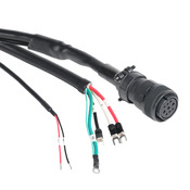 Кабель: для двигателей средней инерции мощностью 1 кВт и двигателей SureServo2 мощностью 1,5 кВт с тормозом, длина кабеля 20 м (65,6 футов/20 м) (PN# SV2C-PC12-20NB)