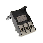 Fuji Electric 35mm DIN Rail/panel Mount Adapter: for TK-E3 series thermal overload relays (PN# SZ-HEE)