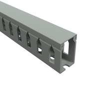 Кабельный канал с широкими пальцами и открытыми щелями: длина 6,5 футов/2 м, ширина 1 дюйм (PN# T1-1015G-1)