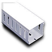 Кабельный канал с открытыми пазами: 18 шт/уп, длина 6,5 футов/2 м, ширина 1 дюйм (PN# T1-1015W)