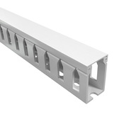 Кабельный канал с широкими пальцами и открытыми щелями: длина 6,5 футов/2 м, ширина 1 дюйм (PN# T1-1015W-1)