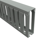 Кабельный канал с широкими пальцами и открытыми щелями: длина 6,5 футов/2 м, ширина 1 дюйм (PN# T1-1030G-1)