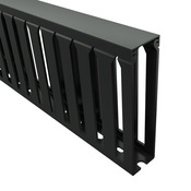 Кабельный канал с широкими пальцами и открытыми щелями: длина 6,5 футов/2 м, ширина 1 дюйм (PN# T1-1040K-1)