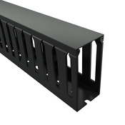 Кабельный канал с широкими пальцами и открытыми щелями: длина 6,5 футов/2 м, ширина 1,5 дюйма (PN # T1-1530K-1)