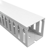 Кабельный канал с широкими пальцами и открытыми щелями: длина 6,5 футов/2 м, ширина 2,25 дюйма (PN # T1-2222W-1)