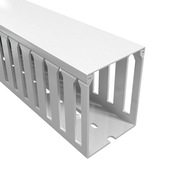 Кабельный канал с широкими пальцами и открытыми щелями: длина 6,5 футов/2 м, ширина 2,25 дюйма (PN# T1-2230W-1)