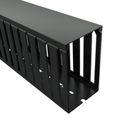 Кабельный канал с широкими пальцами и открытыми щелями: длина 6,5 футов/2 м, ширина 2,25 дюйма (PN# T1-2240K-1)