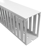 Кабельный канал с широкими пальцами и открытыми щелями: длина 6,5 футов/2 м, ширина 2,25 дюйма (PN# T1-2240W-1)