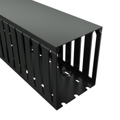 Кабельный канал с широкими пальцами и открытыми щелями: длина 6,5 футов/2 м, ширина 3 дюйма (PN# T1-3040K-1)