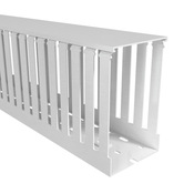 Кабельный канал с открытыми пазами: 6 шт/уп, длина 6,5 футов/2 м, ширина 3 дюйма (PN# T1-3050W)