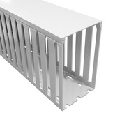 Кабельный канал с широкими пальцами и открытыми щелями: длина 6,5 футов/2 м, ширина 3 дюйма (PN# T1-3050W-1)