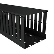 Кабельный канал с открытыми пазами: 4 шт/уп, длина 6,5 футов/2 м, ширина 4 дюйма (PN# T1-4040K)