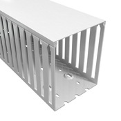 Кабельный канал с широкими пальцами и открытыми щелями: длина 6,5 футов/2 м, ширина 4 дюйма (PN# T1-4050W-1)