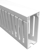 Узкий кабельный канал с открытыми пазами: длина 6,5 футов/2 м, ширина 1 дюйм (PN# T1E-1022W-1)