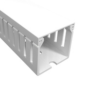 Узкий кабельный канал с открытыми пазами: длина 6,5 футов/2 м, ширина 1,5 дюйма (PN# T1E-1515W-1)