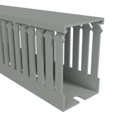 Тонкий кабельный канал с открытыми щелями: 18 шт/уп, длина 6,5 футов/2 м, ширина 1,5 дюйма (PN# T1E-1522G)