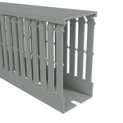 Тонкий кабельный канал с открытыми щелями: 16 шт/уп, длина 6,5 футов/2 м, ширина 1,5 дюйма (PN# T1E-1530G)