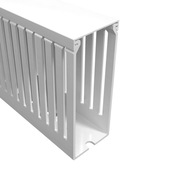 Узкий кабельный канал с открытыми пазами: длина 6,5 футов/2 м, ширина 1,5 дюйма (PN# T1E-1540W-1)